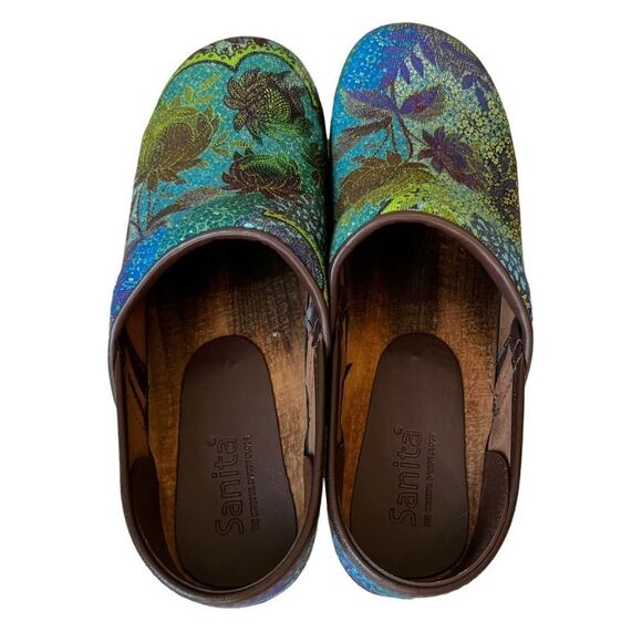 Sanita Pro Nuna Clogs Ethnic Print Multi Color - Picture 14 of 15